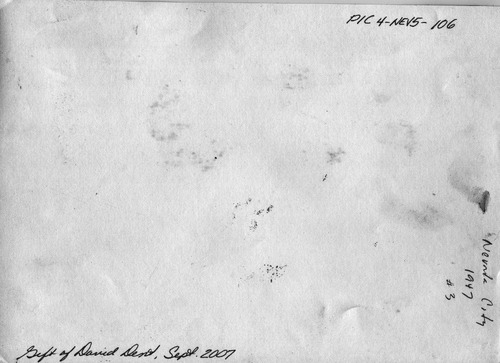 Back of Photo