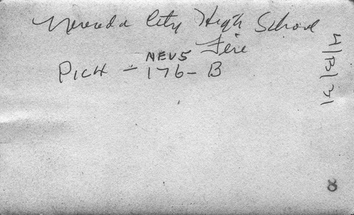 Click to see PIC 4-NEV5 176B-BACK of Nevada City (PIC 4-NEV)