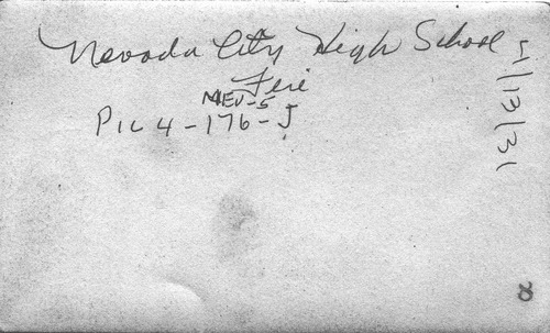 Click to see PIC 4-NEV5 176J-BACK of Nevada City (PIC 4-NEV)