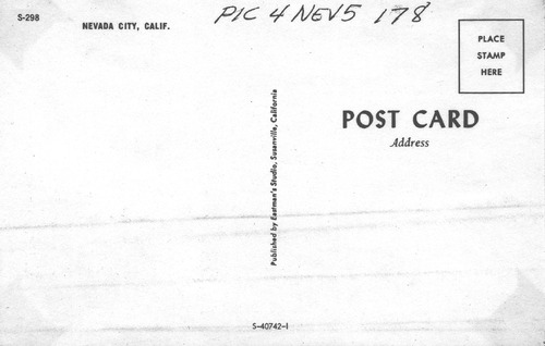 Back of Photo Back of Photo