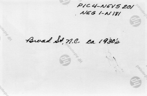 Back of Photo