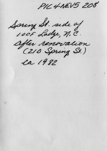 Back of Photo