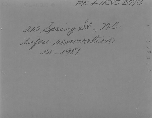 Back of Photo