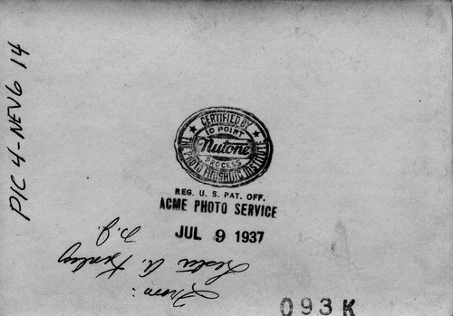 Back of Photo