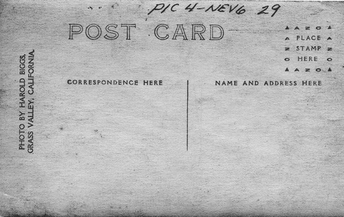 Back of Photo Back of Photo