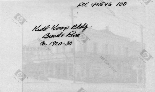 Back of Photo Back of Photo