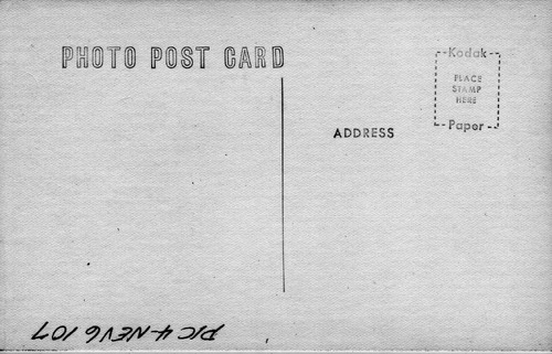 Back of Photo Back of Photo