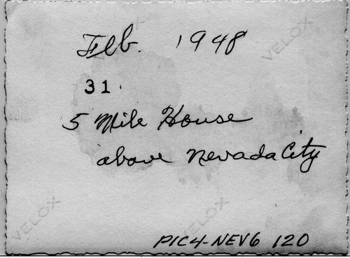 Back of Photo