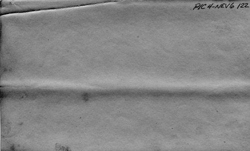 Back of Photo Back of Photo