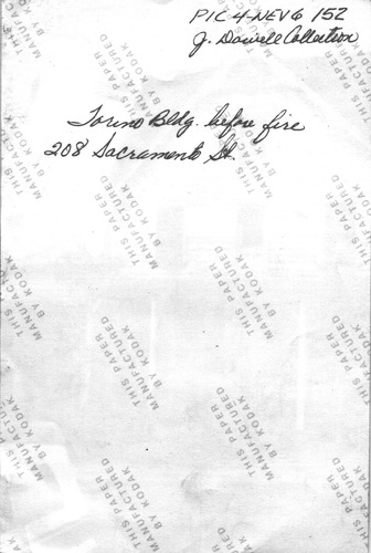 Back of Photo