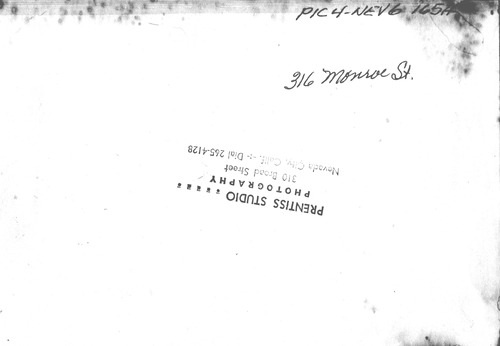 Back of Photo