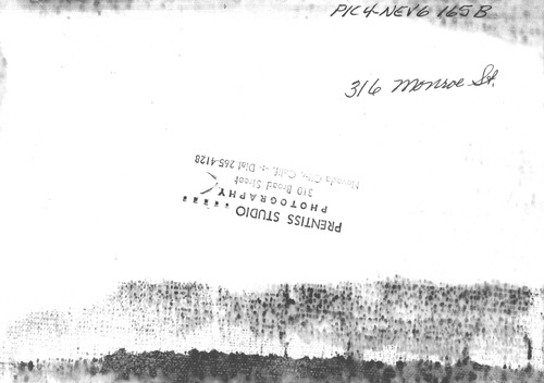 Back of Photo