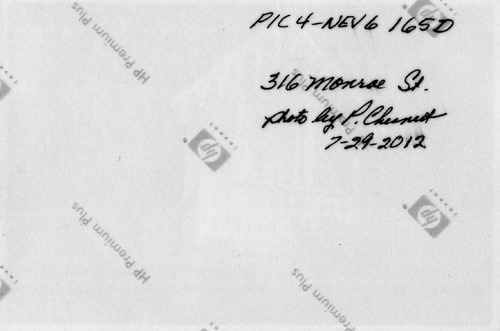 Back of Photo Back of Photo