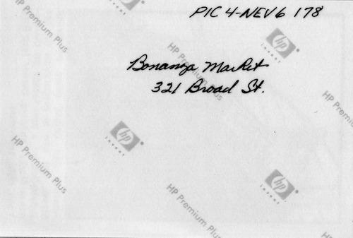 Back of Photo Back of Photo