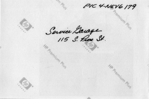 Back of Photo Back of Photo