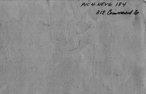 Back of Photo Back of Photo