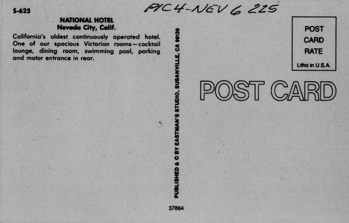 Back of Photo