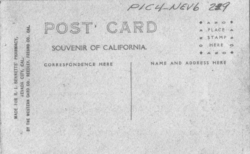 Back of Photo