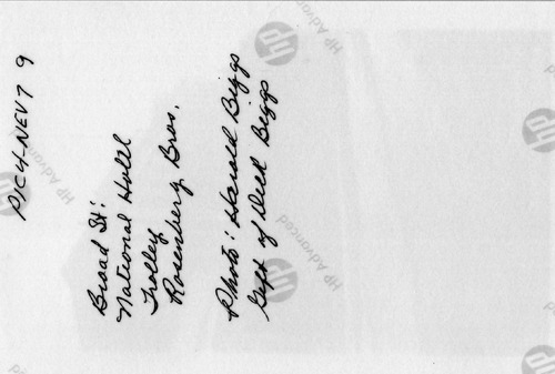 Back of Photo Back of Photo