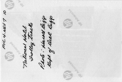 Back of Photo