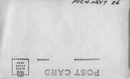 Back of Photo