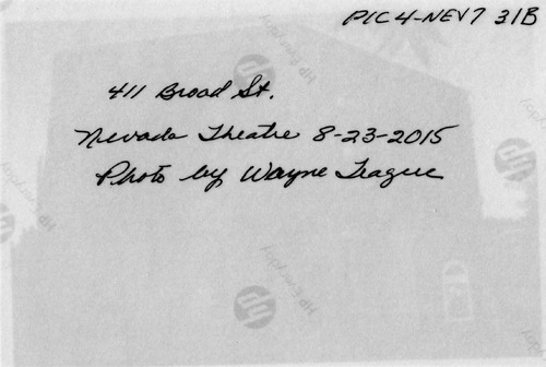 Click to see PIC 4-NEV7 31B-BACK of Nevada City (PIC 4-NEV)