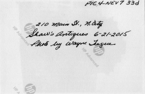 Click to see PIC 4-NEV7 33D-BACK of Nevada City (PIC 4-NEV)