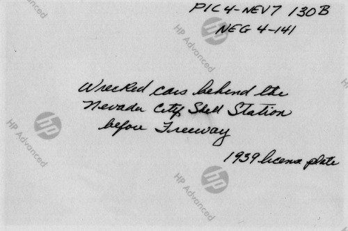 Click to see PIC 4-NEV7 130B-BACK of Nevada City (PIC 4-NEV)