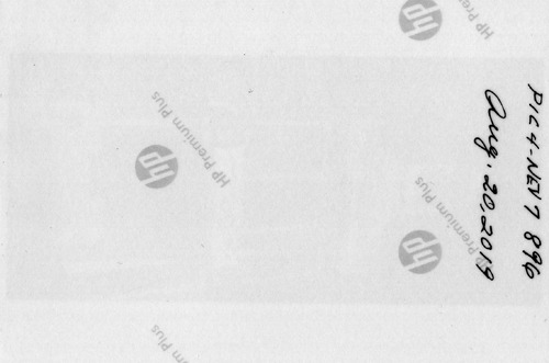 Back of Photo Back of Photo