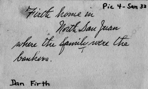 Back of Photo