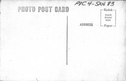 Back of Photo