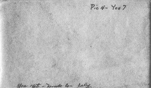 Back of Photo