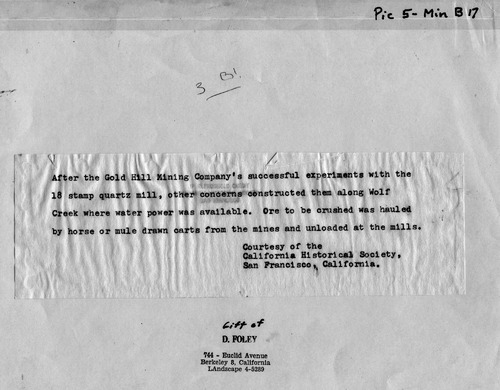 Back of Photo