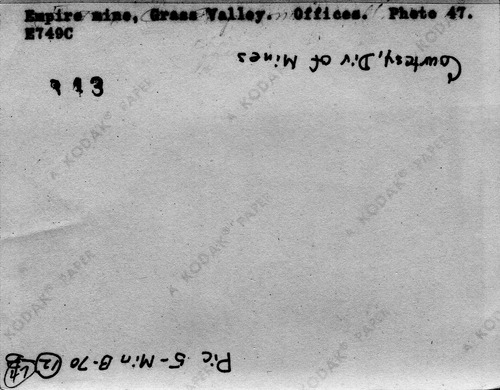Back of Photo