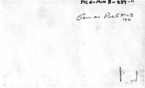 Back of Photo Back of Photo