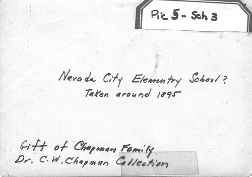 Back of Photo Back of Photo