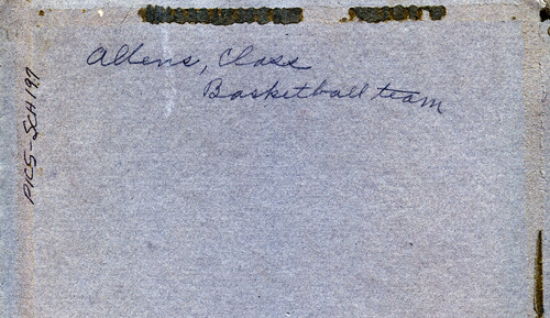 Back of Photo