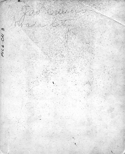 Back of Photo Back of Photo
