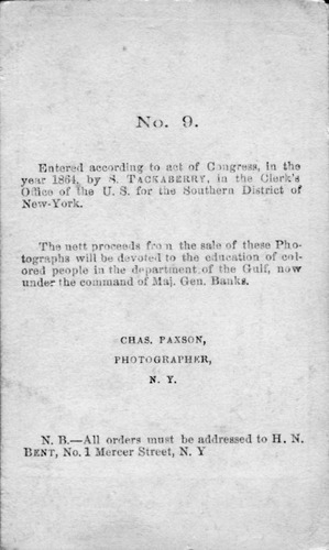 Back of Photo