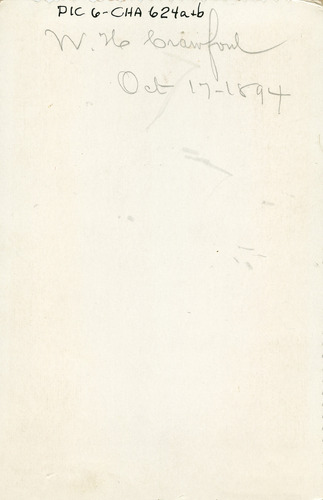 Click to see PIC 6-CHA 624-BACK of Chapman Collection (PIC 6-CHA)