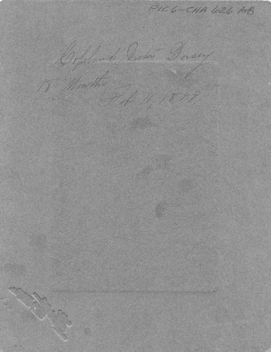 Click to see PIC 6-CHA 626-BACK of Chapman Collection (PIC 6-CHA)