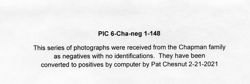 Click to see PIC 6-CHA-NEG 1-148 of Chapman Collection (PIC 6-CHA)