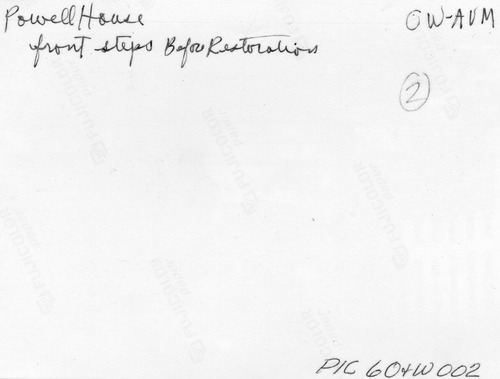 Back of Photo