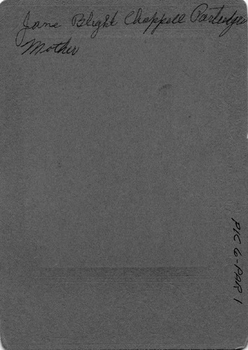 Back of Photo Back of Photo