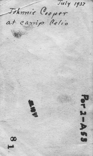 Back of Photo Back of Photo