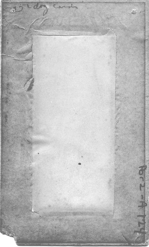 Back of Photo Back of Photo