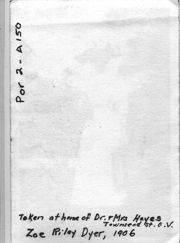 Back of Photo Back of Photo