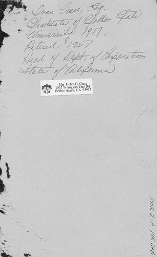 Click to see POR 2-A 195-BACK of Portraits (POR 2)