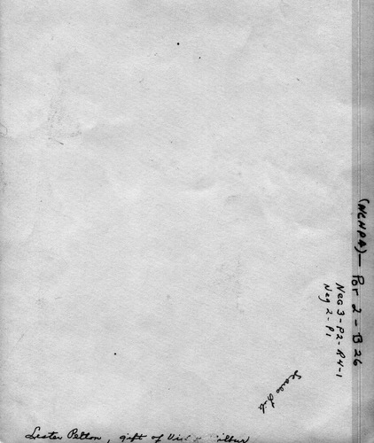 Back of Photo Back of Photo