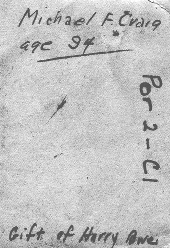 Back of Photo